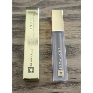 BROW CODE Tinted Multi Peptide Gel 4.5 g 0.15 oz in Dark Brown NEW IN BOX